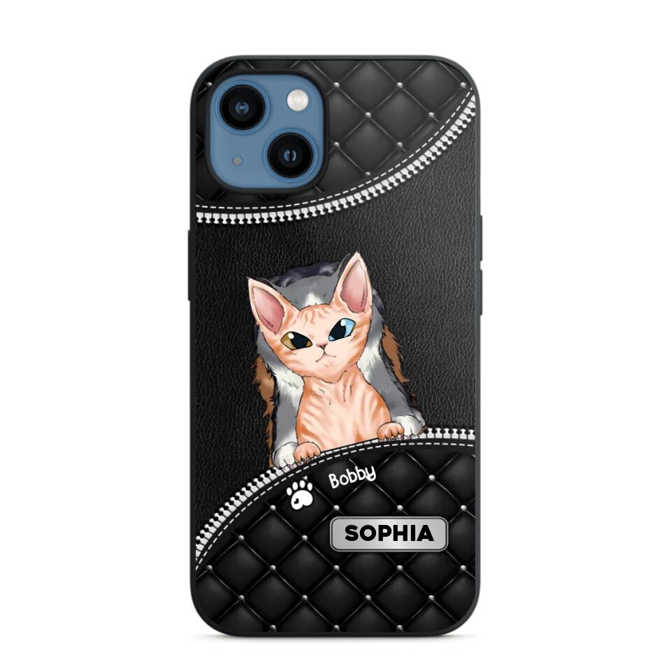 Personalized Cat Lovers 3D Printed Phonecase 22NOV-HQ11