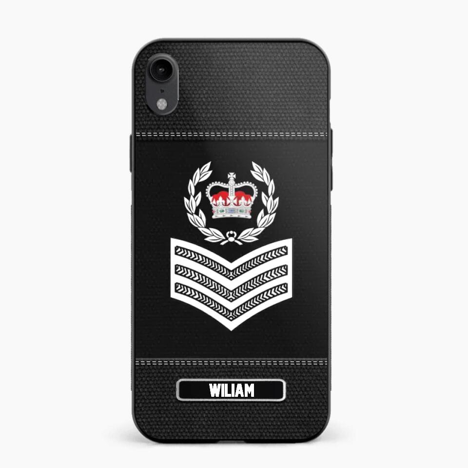 Personalized Australian Police Rank Phonecase 22NOV-HQ12