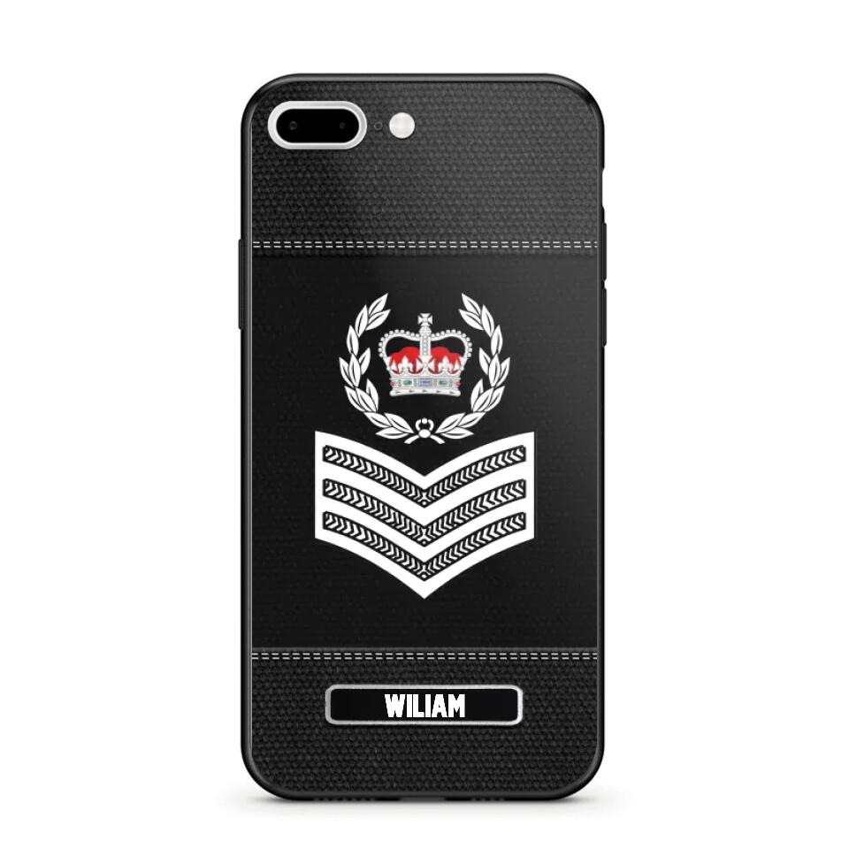 Personalized Australian Police Rank Phonecase 22NOV-HQ12