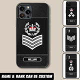 Personalized Australian Police Rank Phonecase 22NOV-HQ12