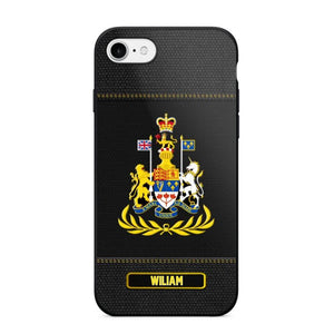 Personalized Canadian Police Rank Phonecase 22NOV-HQ12