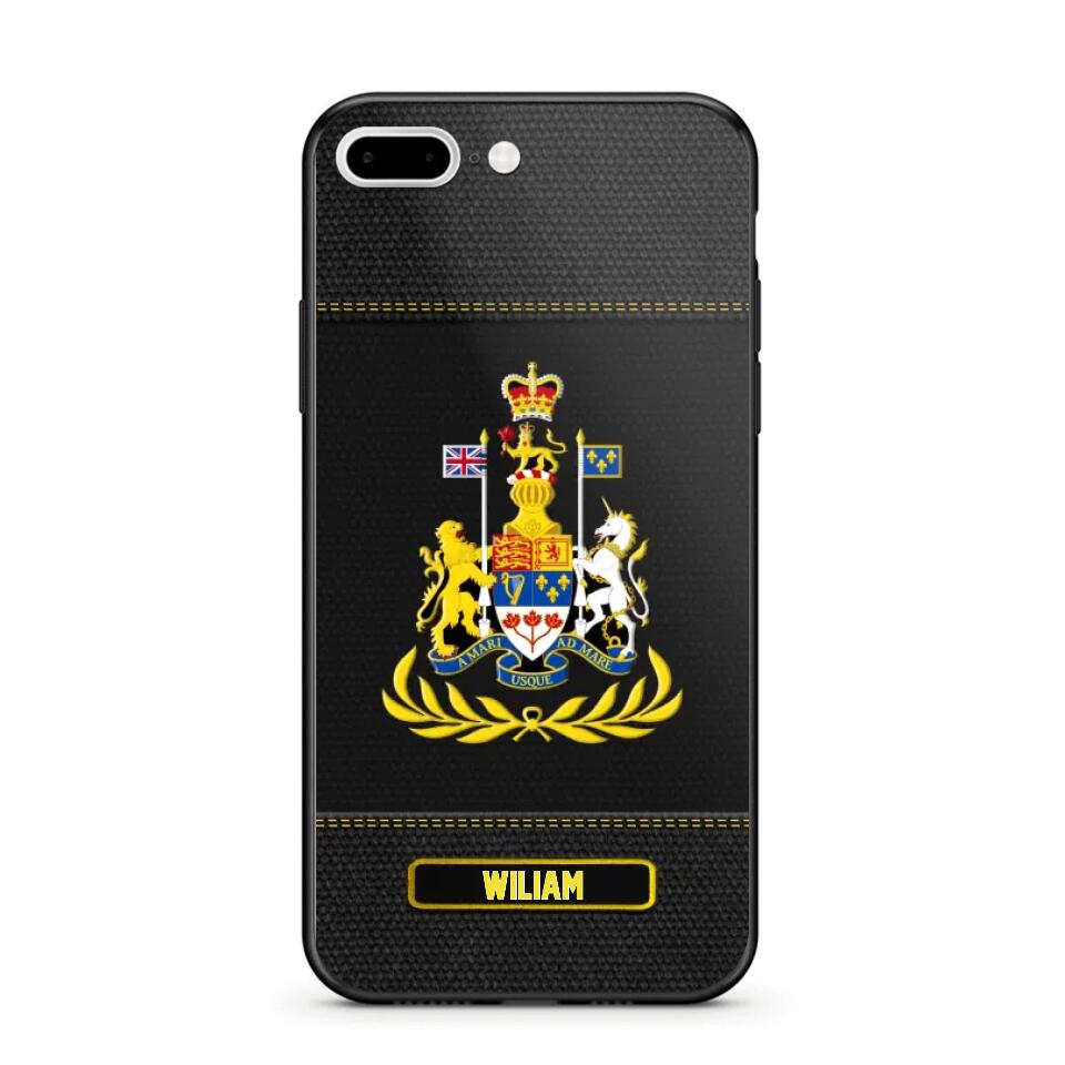 Personalized Canadian Police Rank Phonecase 22NOV-HQ12