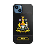 Personalized Canadian Police Rank Phonecase 22NOV-HQ12