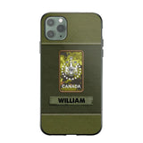 Personalized Canadian Veterans/Soldier Phone Case Printed QTHQ1811