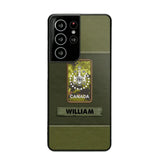 Personalized Canadian Veterans/Soldier Phone Case Printed QTHQ1811