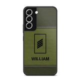 Personalized German Solider/ Veteran Camo Rank 3D Printed Phonecase QTHQ2111