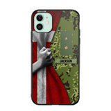 Personalized Danish Solider/Veteran Rank Camo Phonecase 3D Printed 22DEC-HY07