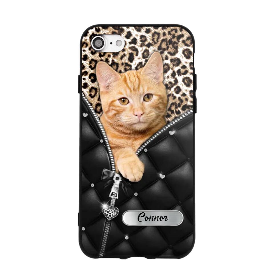 Personalized Your Image Cat Cat Lovers Phonecase 3D Printed 22DEC-DT08