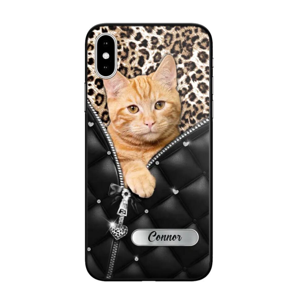 Personalized Your Image Cat Cat Lovers Phonecase 3D Printed 22DEC-DT08