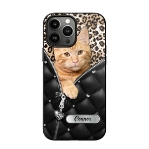 Personalized Your Image Cat Cat Lovers Phonecase 3D Printed 22DEC-DT08