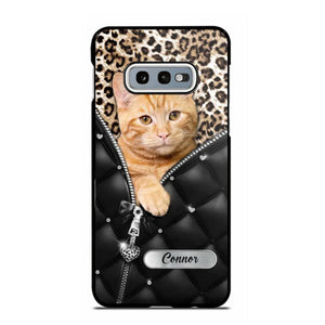 Personalized Your Image Cat Cat Lovers Phonecase 3D Printed 22DEC-DT08