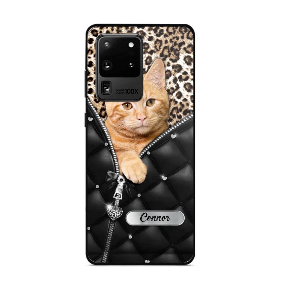 Personalized Your Image Cat Cat Lovers Phonecase 3D Printed 22DEC-DT08