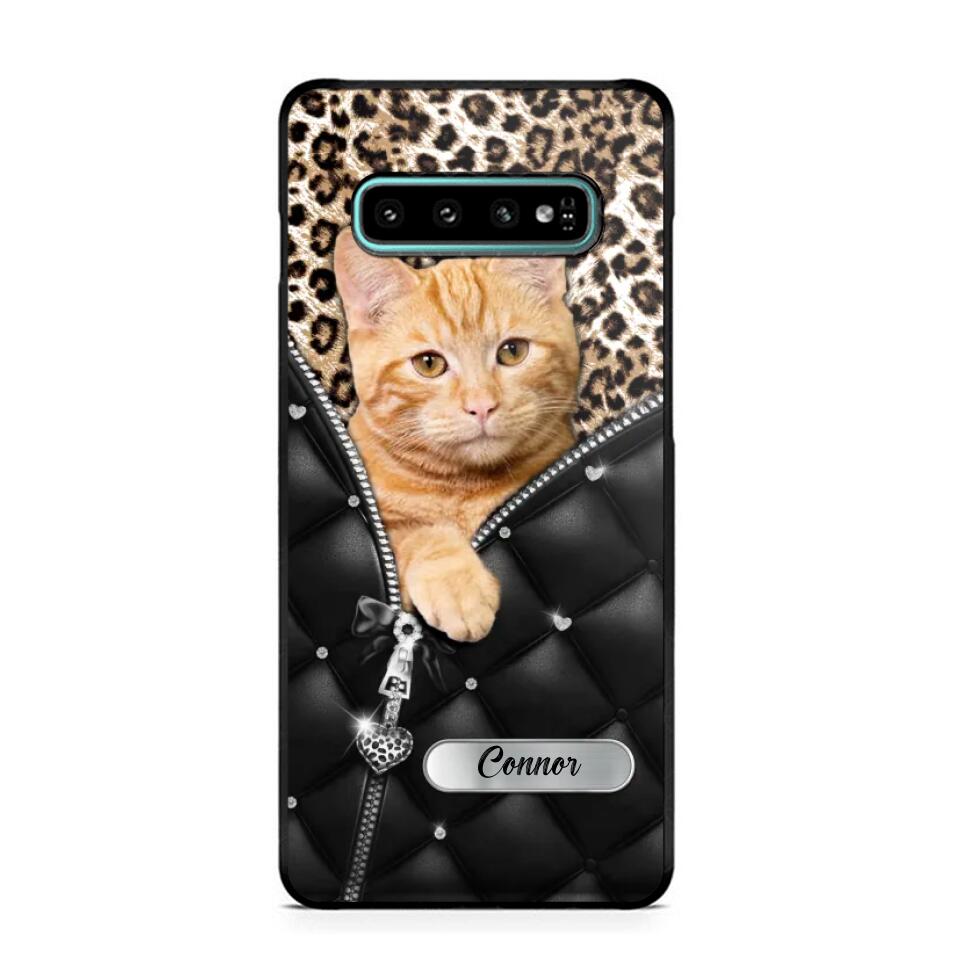 Personalized Your Image Cat Cat Lovers Phonecase 3D Printed 22DEC-DT08