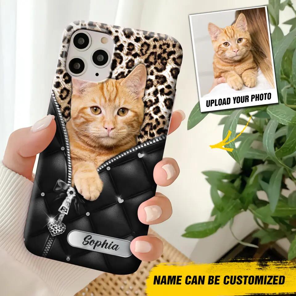 Personalized Your Image Cat Cat Lovers Phonecase 3D Printed 22DEC-DT08