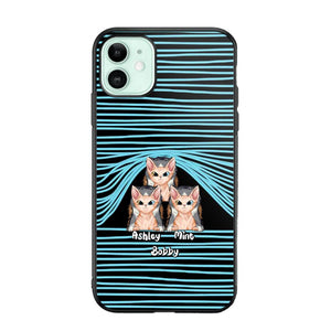 Personalized Cat Lovers Phonecase 3D Printed PNDT1212