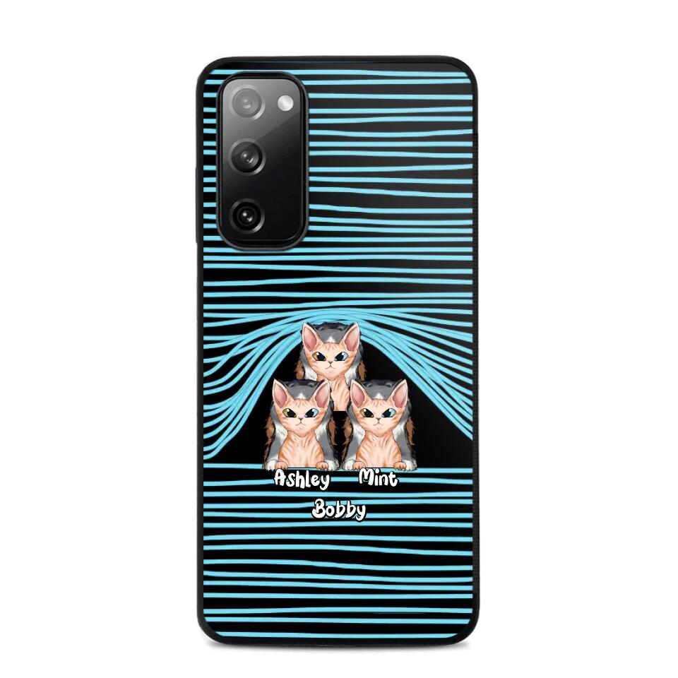 Personalized Cat Lovers Phonecase 3D Printed PNDT1212