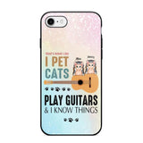 Personalized That's What I Do I Pet Cats And Play Guitars Phonecase 3D Printed PNHY1312