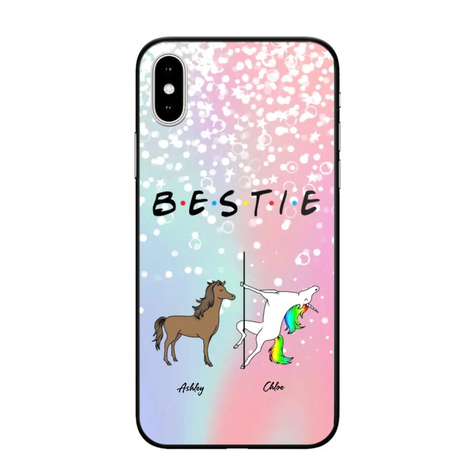 Personalized Bestie Unicorn Phonecase 3D Printed PNDT1312