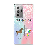 Personalized Bestie Unicorn Phonecase 3D Printed PNDT1312