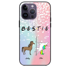 Personalized Bestie Unicorn Phonecase 3D Printed PNDT1312