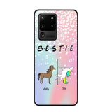 Personalized Bestie Unicorn Phonecase 3D Printed PNDT1312