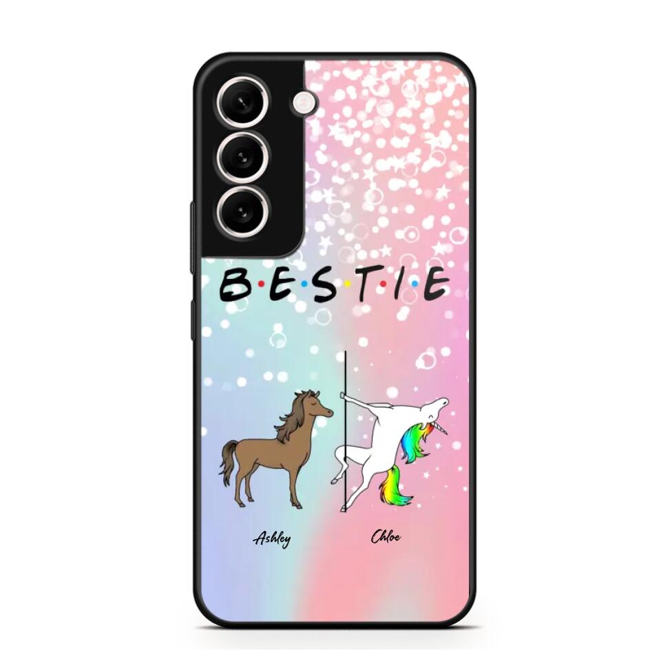 Personalized Bestie Unicorn Phonecase 3D Printed PNDT1312