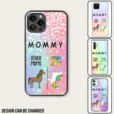 Personalized Mommy Unicorn Phonecase 3D Printed PNDT1312