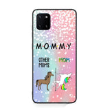 Personalized Mommy Unicorn Phonecase 3D Printed PNDT1312