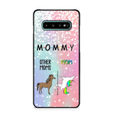 Personalized Mommy Unicorn Phonecase 3D Printed PNDT1312