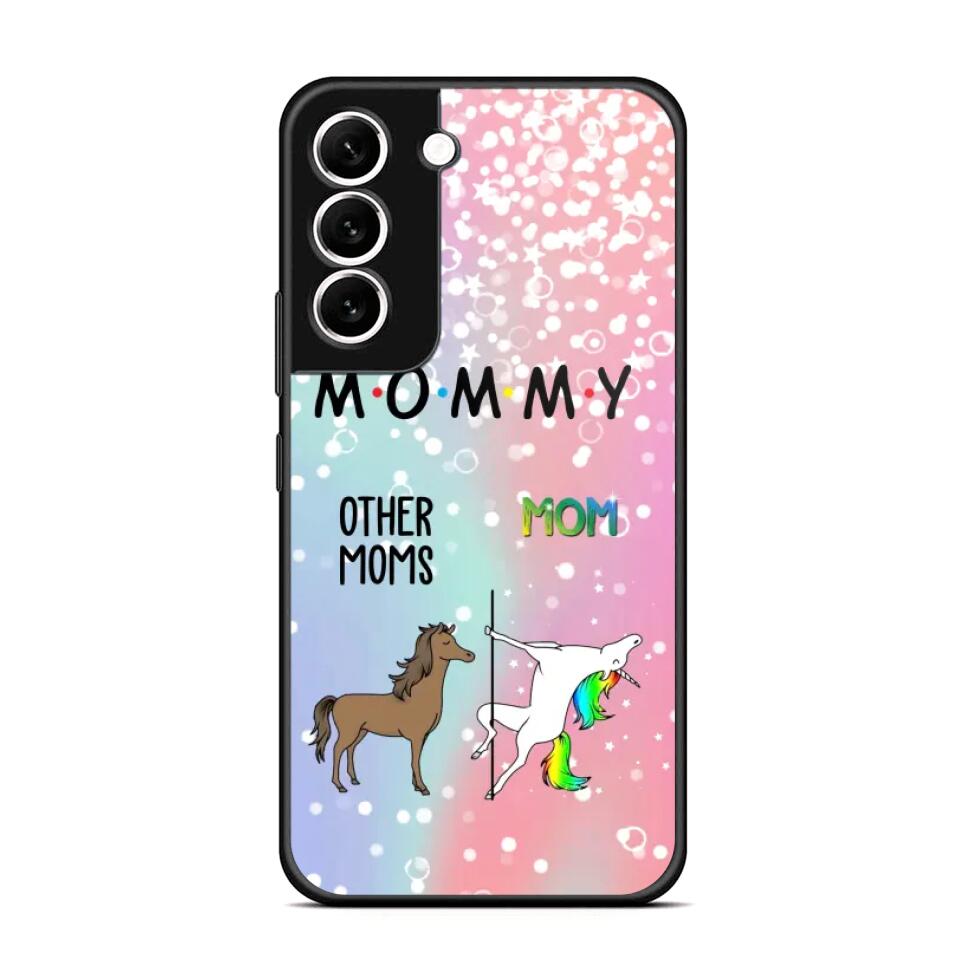 Personalized Mommy Unicorn Phonecase 3D Printed PNDT1312