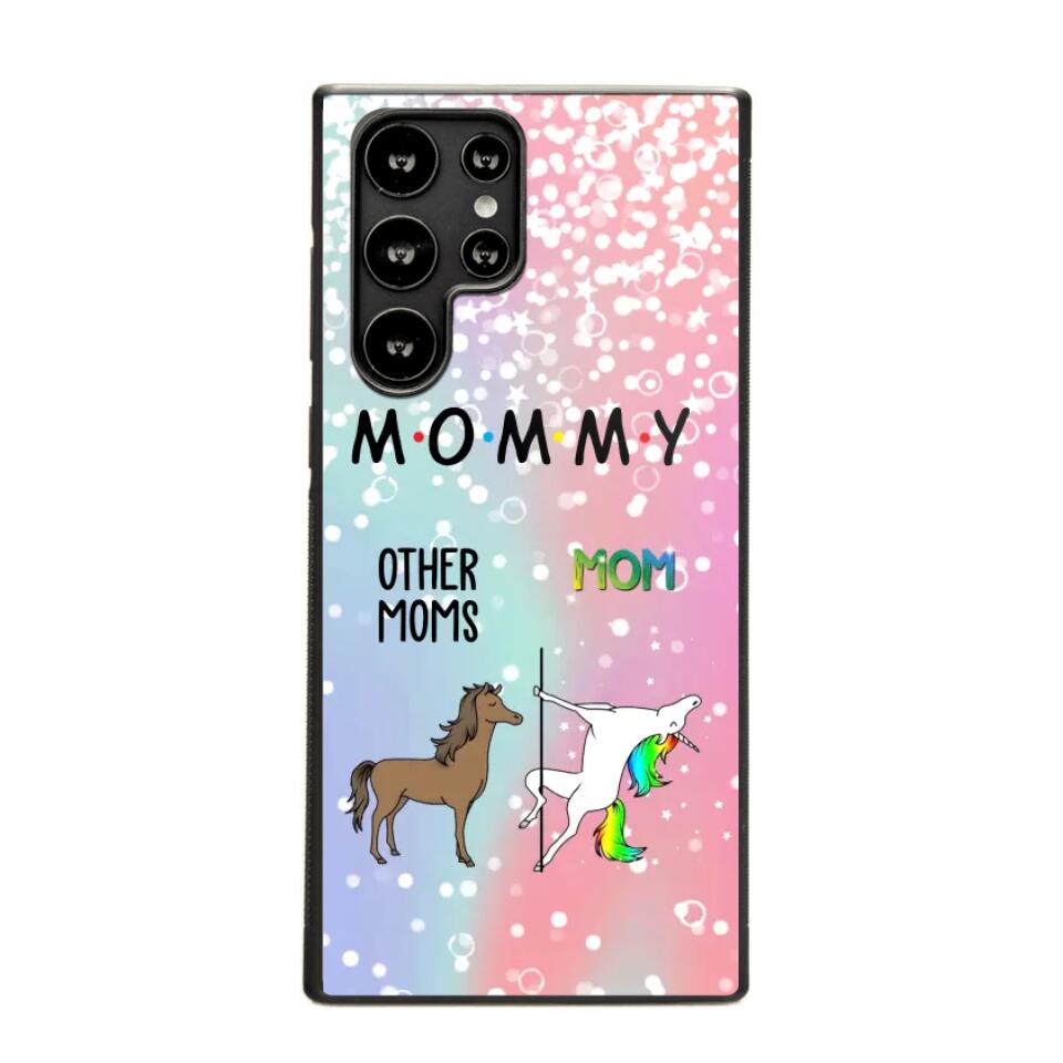 Personalized Mommy Unicorn Phonecase 3D Printed PNDT1312