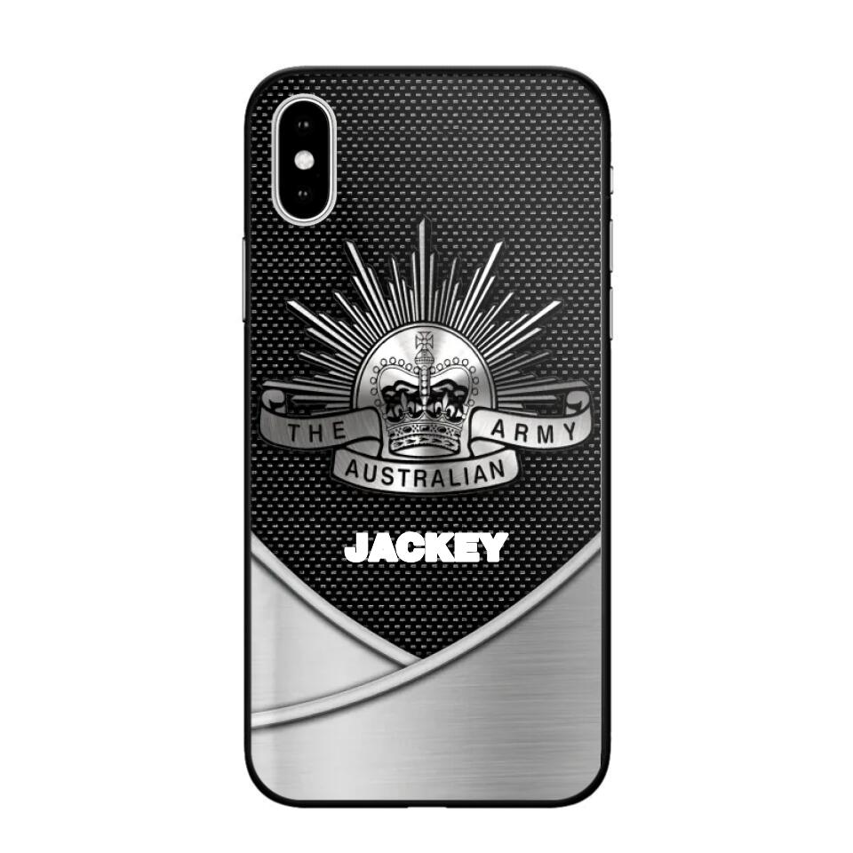 Personalized Australian Solider/ Veteran Phonecase 3D Printed 22DEC-HQ13