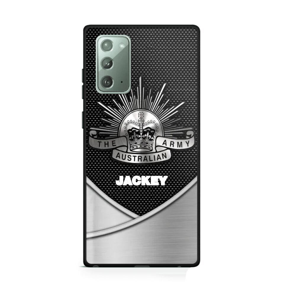 Personalized Australian Solider/ Veteran Phonecase 3D Printed 22DEC-HQ13