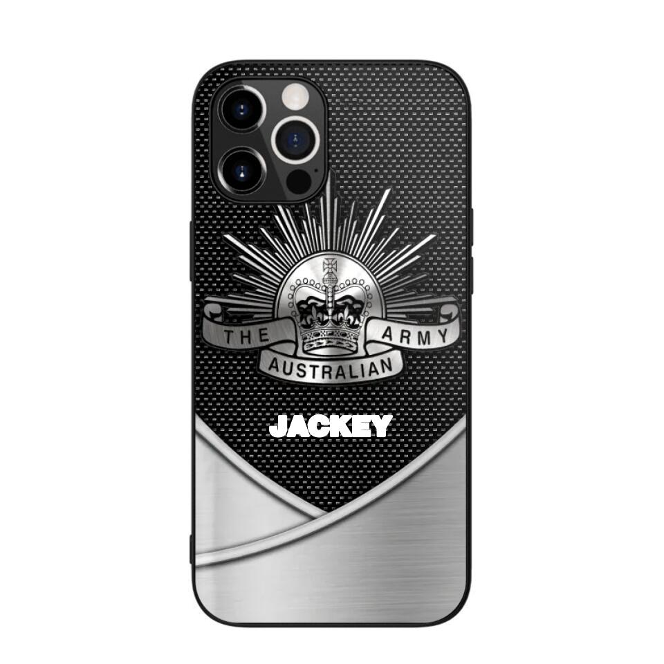 Personalized Australian Solider/ Veteran Phonecase 3D Printed 22DEC-HQ13