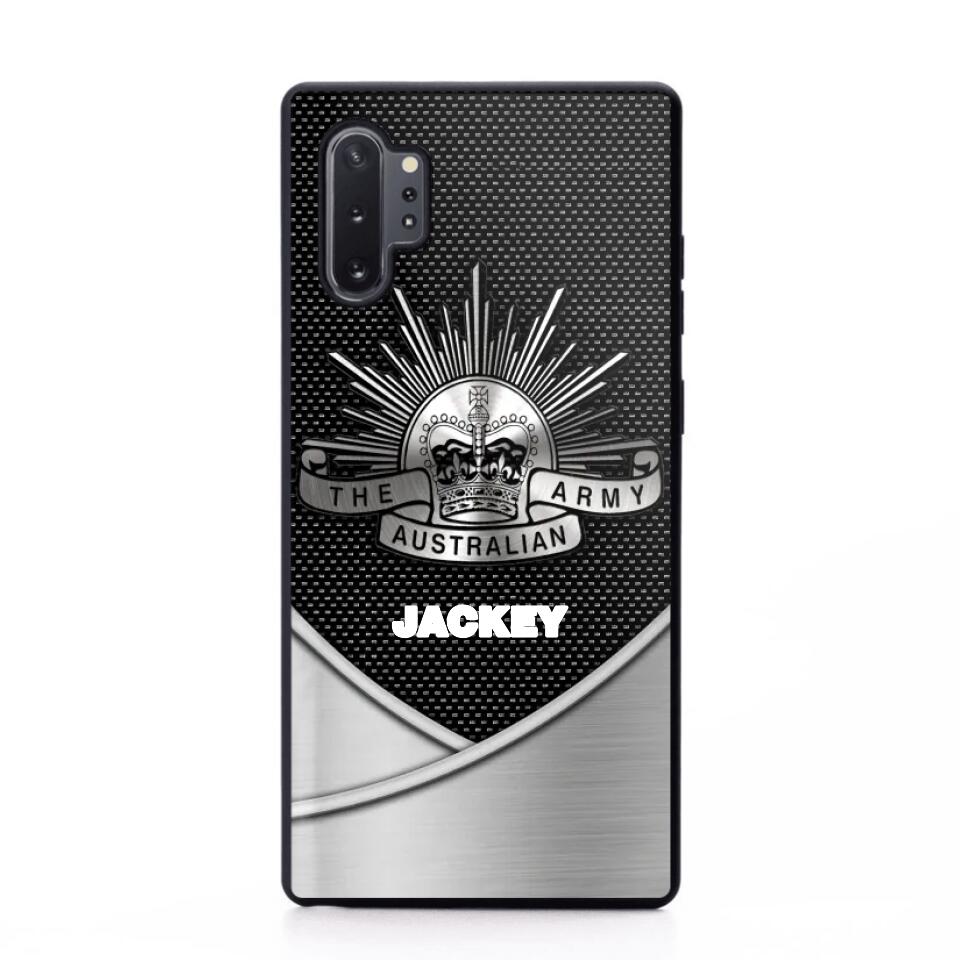 Personalized Australian Solider/ Veteran Phonecase 3D Printed 22DEC-HQ13