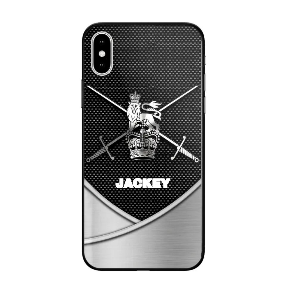 Personalized British Solider/ Veteran Phonecase 3D Printed 22DEC-HQ13