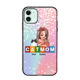 Personalized Cat Mom Phonecase 3D Printed PNHQ1512