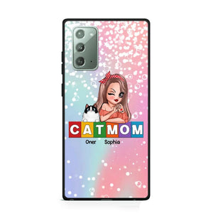 Personalized Cat Mom Phonecase 3D Printed PNHQ1512