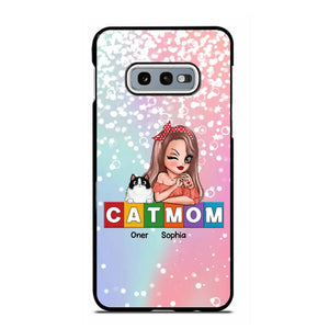 Personalized Cat Mom Phonecase 3D Printed PNHQ1512