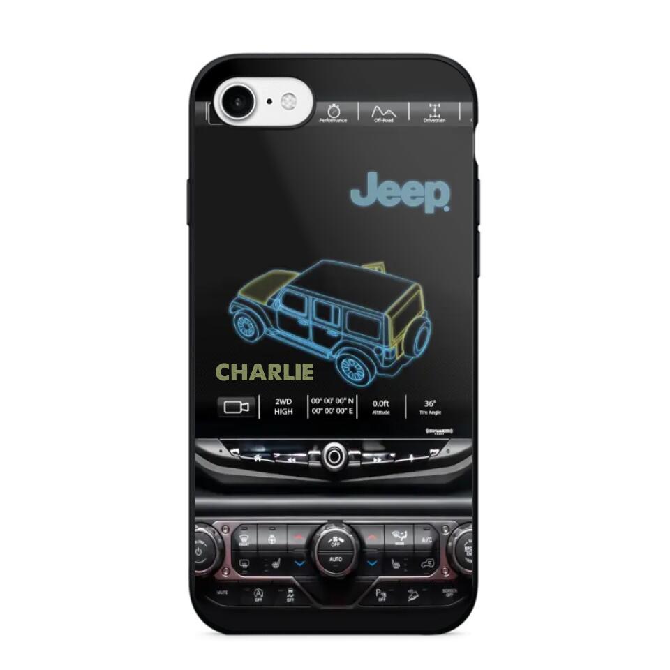 Personalized Jeep Phonecase 3D Printed 22DEC-HY15