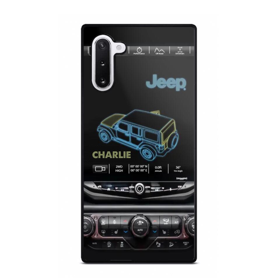 Personalized Jeep Phonecase 3D Printed 22DEC-HY15