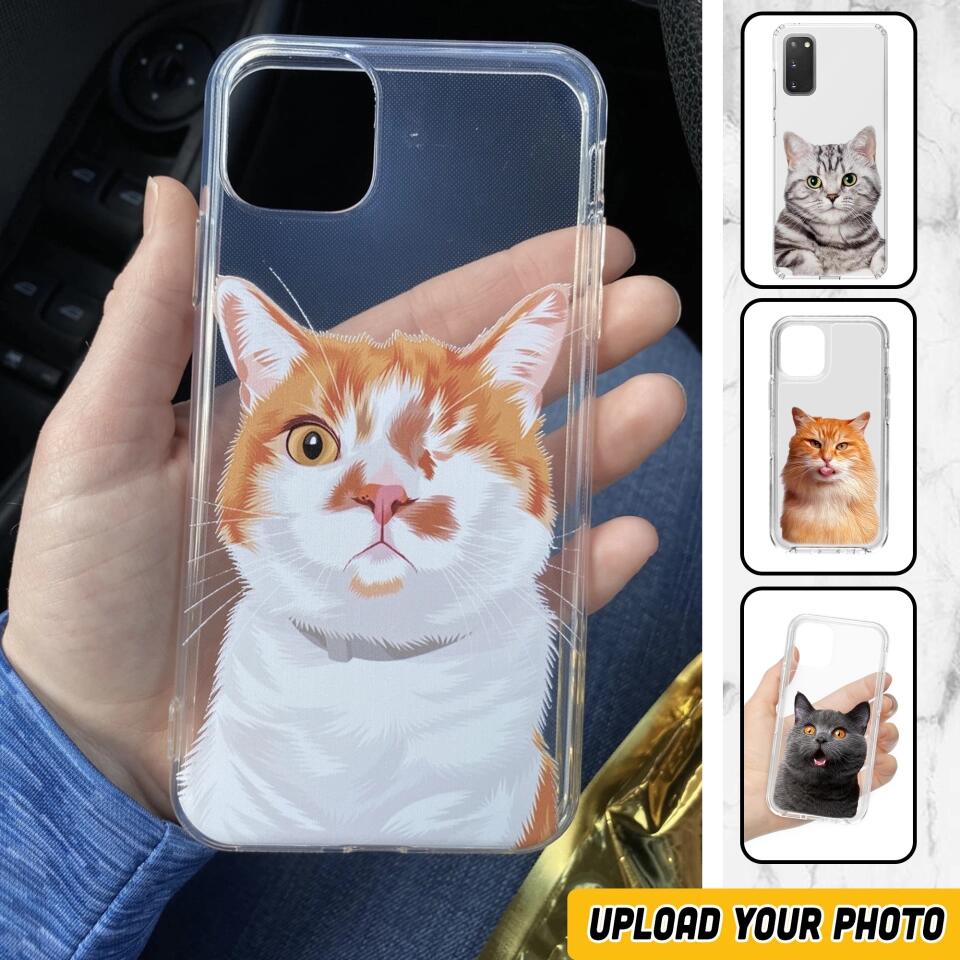 Personalized Image Your Cat Phonecase 3D Printed 22DEC-HQ15