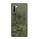 Personalized Canadian Soldier/Veteran Camo Phonecase 3D Printed 22DEC-DT15