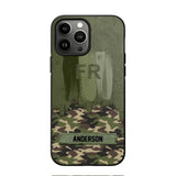 Personalized France Soldier/Veteran Camo Phonecase 3D Printed 22DEC-DT15