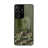 Personalized France Soldier/Veteran Camo Phonecase 3D Printed 22DEC-DT15