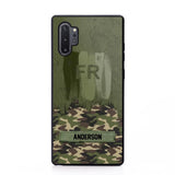 Personalized France Soldier/Veteran Camo Phonecase 3D Printed 22DEC-DT15