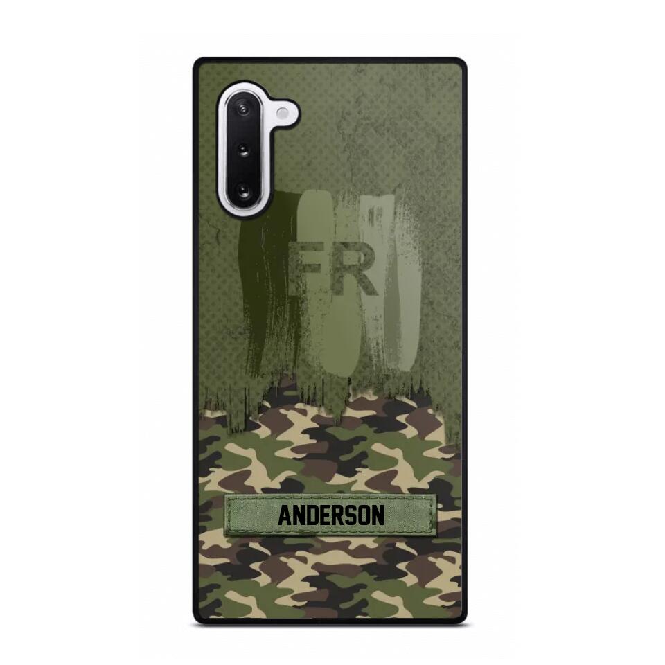 Personalized France Soldier/Veteran Camo Phonecase 3D Printed 22DEC-DT15