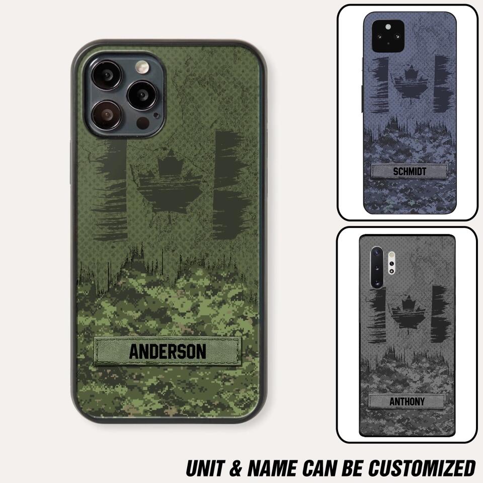 Personalized France Soldier/Veteran Camo Phonecase 3D Printed 22DEC-DT15