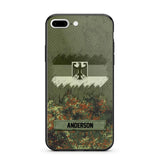 Personalized German Soldier/Veteran Camo Phonecase 3D Printed 22DEC-DT15