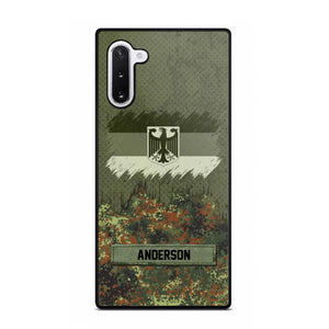 Personalized German Soldier/Veteran Camo Phonecase 3D Printed 22DEC-DT15